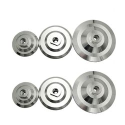Buffing King 5inch Rigid Aluminum Backer for Polishing Pad Aluminum Alloy Backing Plate for Sanding Grinding Disc