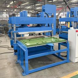 Automatic Rubber Gym Floor Tile Making Machine / Rubber Mat Making Machine