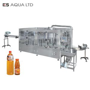 8000bph Juice Beverage Filling Line Energy Drink Production Machine