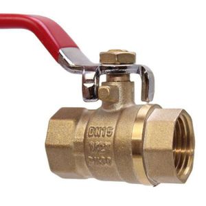 Powder Coating Standard Forged Brass Ball Valve