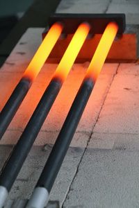 Silicon Carbide Heating Rods Electric Resistance Industrial Heater