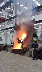 Medium Frequency Induction Melting Furnace Brass