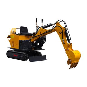 China Small Hydraulic Crawler Mini Excavadora 1 Ton Minibagger Bagger Digger Mini Excavator