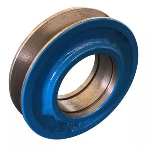 China Factory Cast Grey Iron Sand Casting Single Groove Pulley Wheel