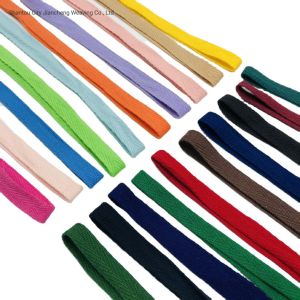 Wholesale Herringbone Cotton Webbing Plain Woven Sewing Fold Over Herringbone Twill Webbing