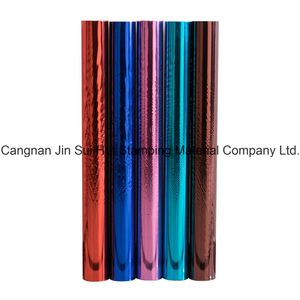 Jinsui Best Quality Holographic Gold Laser Color Hot Stamping Foil