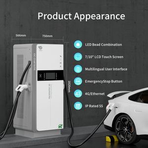 High-Durability Auto Parts Electric Vehicle Car Charger 60kw-240kw CCS2/Gbt TUV/CE Charging Station Ocpp Byd/VW DC EV Charging Pile with OEM ODM Custom Service