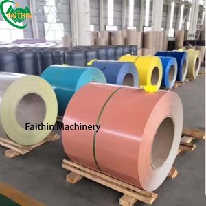 Coated Color Painted Metal Roll Paint Galvanized Zinc Coating PPGI Steel Coil