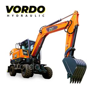 OEM Factory Direct Sale Industrial Machinery CE EAC Zt60W Crawler Wheel Mini Excavator
