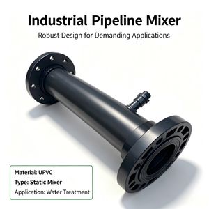 PVC Static Mixer for Wastewater Treatment Chemical Injection Pipeline