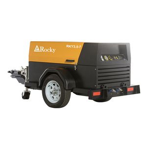 Portable Diesel Engine Air Compressor Diesel Screw Air Compressors Rky-3.5/7