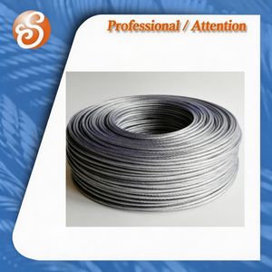 Galvanized 6X19+FC Line Contacted Sandline Steel Wire Rope
