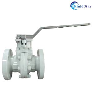 Stainless Steel 304/316 Manual Fluorine-Lined Ball Valve