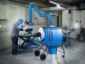 Welding Smoke Exhaust Cartridge Filter Portable Dust Collectors Fume Extractor