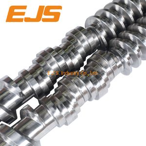 X800 Equivalent Bimetallic Alloy Coating Barrel with Screw for Plastic Extruder Machine and Injection Molding Machine to Process PVC PP, PE LDPE HDPE PLA ABS PA