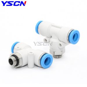 Pb8-G01 G-Thread White Color Hose Connector Pb Series Pneumatic Fitting Brass Plastic Air Fittings with O Ring