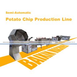 Multi-Functional Potato Chips Making Machine Crisp Chips Production Line