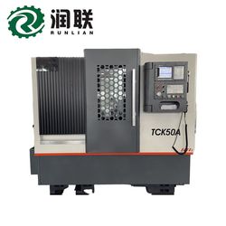 CNC Slant Lathe Turning Machining Center with Fanuc System
