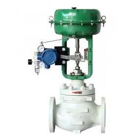 Single Seat Sleeve Type Pneumatic Diaphragm Control Valve with Positioner