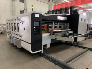 Qh Pack High Speed Corrugated Cardboard Flexo Printing Slotting Die Cutting Machine