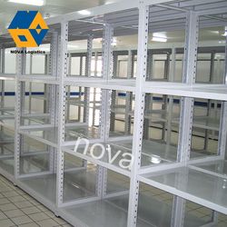 Selective Medium Duty Shelf Rack Q235 Steel Long Span Storage Duty Shelving Warehouse Racking