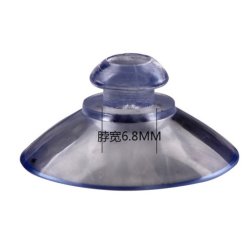 New Product Black Rubber Silicone CNC Vacuum Industrial Suction Cup