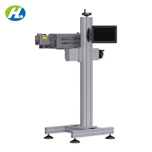 50W Fiber Laser Marking Engraving Machine Equipment Flying Laser Marker Coder Inkjet Printer Laser for Metal Stainless Steel
