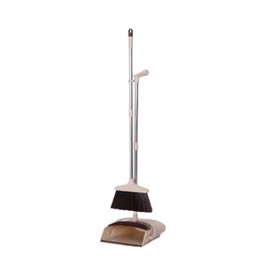 Wholesale Kitchen Plastic Long Handle Magic Floor Broom and Dustpan Set with Teeth for Home