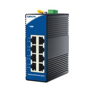 Siron T380-13-C 8-Port Unmanaged 100Mbps Industrial Switch
