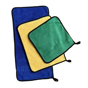 Multi Color Customized Double Sided Usage Coral Velvet Cleaning Wiping Rags for Easy Cleaning