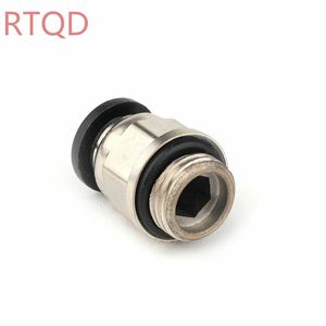 China Manufacture Pneumatic G-Thread Fittings with Nickel Plated and O-Ring PC4-G01