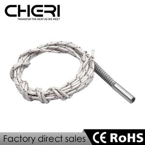 High Density Mould Electric Screw Cartridge Tubular Water Coil Heater Ceramic Heating Element for 12V 80W 3D Printer