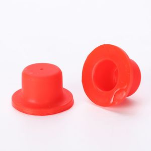 Custom Molded Waterproof Rubber Seal Molding Red Color Rubber Stopper Plug
