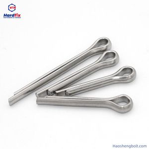 Stainless Steel 316 Marine Spring Cotter Pin 2X48mm Rigging R Shape Split Cotter Pins Split Pin Lock Pin Stainless Steel Pin Fastener