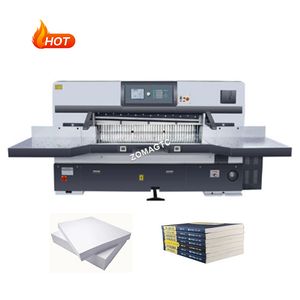 Guillotine Paper Cutter Cutting Machine High Precision Touch Screen Polar 92 Guillotine Paper Cutter Paper Cutting Machine