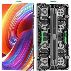 Indoor Outdoor Full Color Video Display Advertising Panel P3.91 Die Cast Aluminum Rental LED Screen IP65 (500X500mm/500X1000mm)