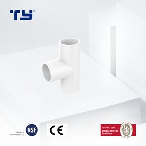 PVC Insulating Electrical Drive Pipes and Fitting Tee