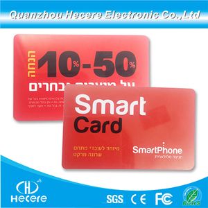 Contactless PVC Printable Mf DESFire EV1 2K RFID Card