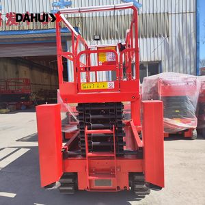 CE Full electric Tracked Scissor Lift for Construction and Industrial Projects