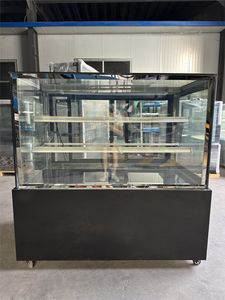 Bread and Cake Refrigerated Display Cabinet Stylish Design Air Cooling Freezers Refrigerator