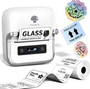 Phomemo M250 Label Maker Machine Portable Barcode Printer