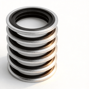 Stainless Steel Rubber Seal Gasket for Various Standard Sizes