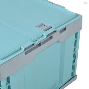 Custom Plastic Container Box High Toughness Foldable Plastic Box Stable Structure