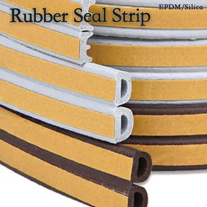 Self Adhesive EPDM Rubber Noise Sealing Strips for Furniture Manufacturers