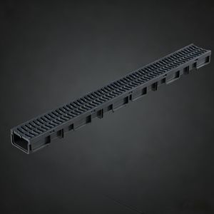 Customized 500mm Yajing Plastic Drain Channel - Perfect for Construction Needs