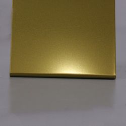 Champagne Color Sand Blasted Stainless Steel Decorative Sheet