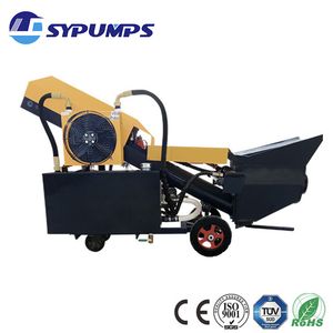 Mini Hydraulic Electric Diesel Portable Concrete Mixer Pump Cement Mortar Conveying Concrete Pump Machine