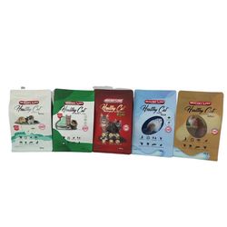 Customized Eight Side Seal Bag Pet Food Packaging Stand up Pouch Plastic 400g Bag