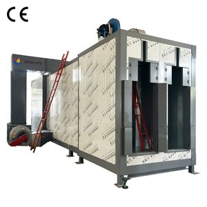Jinhai Industrial Batch Professional Large Channel Dry Oven Electrostatic Powder Coating Curing Oven for Metal Workpieces