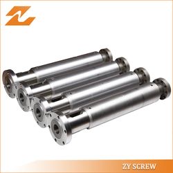 Chrome Plated Screw Barrel PVC Production for Extrusion Machine